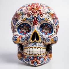 Picture of skull. Halloween.  Good for digital design, website and magazine. Good quality. High resolution.