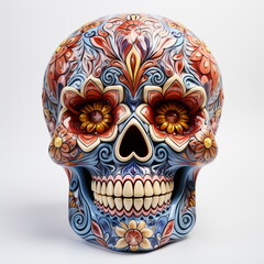 Picture of skull. Halloween.  Good for digital design, website and magazine. Good quality. High resolution.