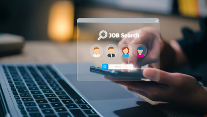 Job Search Career Recruitment Occupation Career Concept