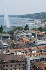 Obraz premium Panoramic view of city of Geneva, Switzerland