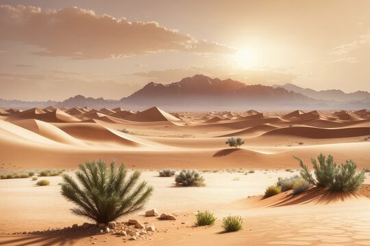 sand dunes in the desert photo
