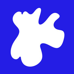 Fototapeta premium Colorful Schematic Hollow Frame Background