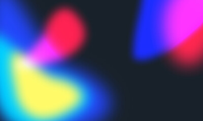 Dark background with abstract colorful flares. Gradient effect