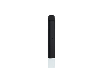 Electronic cigarette on a white background.
Vaping gadget. Disposable Vape.
Electronic device that simulates tobacco smoking.