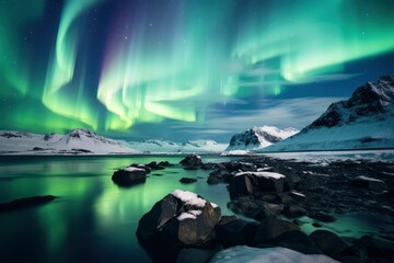 Mesmerizing Tranquility: The Song of the Northern Lights