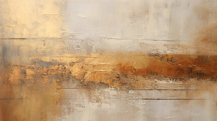 textura ferro  abstrato  em tons terrosos, cobre e dourado - obrazy, fototapety, plakaty