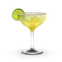 cocktail with lime