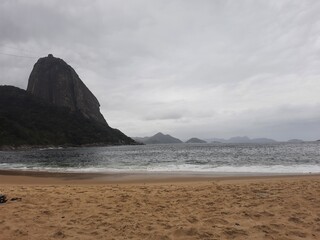 Fototapeta na wymiar Praia Vermelha - Urca, Rio de Janeiro, Brazil