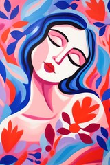 person in a hat with a scarf