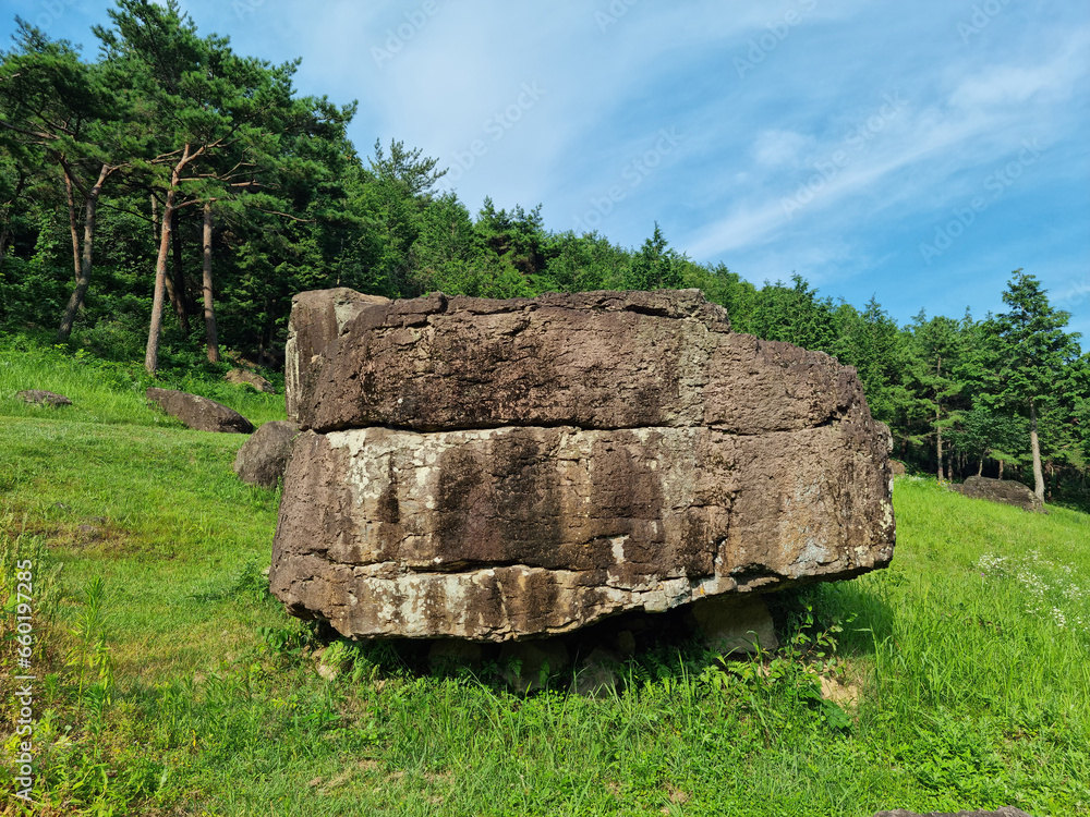 Canvas Prints it is a large dolmen.