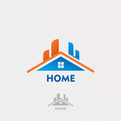 best house logo vector
