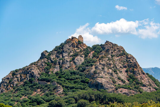 Ruined Castle of Acquafredda - Sardinia - Italy