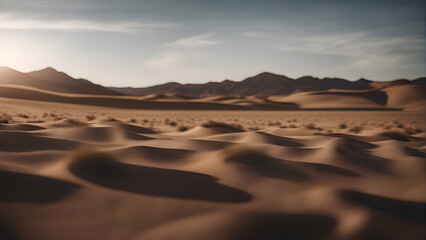 Fototapeta na wymiar Sand dunes at sunset in the Namib Desert. Namibia