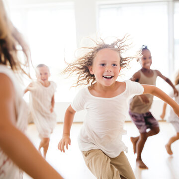 dance class children in motion.