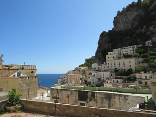 Fototapeta premium Atrani, Costiera amalfitana, Italia