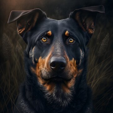 the most beautiful beauceron dog in the world 