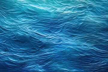 Abstract Blue Texture Background: Tranquil Lake Ripples Echo in Stunning Visuals, generative AI