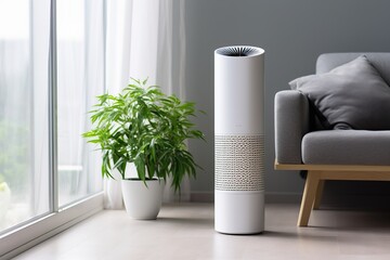 Air purifier Give the room a minimalist style - obrazy, fototapety, plakaty