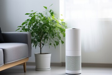 Air purifier Give the room a minimalist style