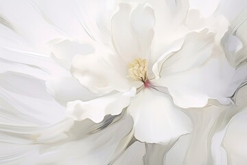 Abstract White Background: A Serene Canvas of Purity and Serenity, generative AI