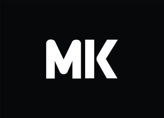 mk letter logo, monogram logo, smart logo, mk stylish logo, mk trending logo