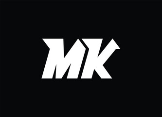 mk letter logo, monogram logo, smart logo, mk stylish logo, mk trending logo