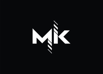 mk letter logo, monogram logo, smart logo, mk stylish logo, mk trending logo