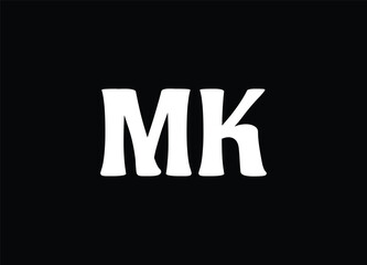 mk letter logo, monogram logo, smart logo, mk stylish logo, mk trending logo