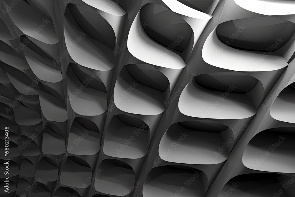 Poster grey abstract background: exploring the sophistication and neutrality of modern architecture, genera