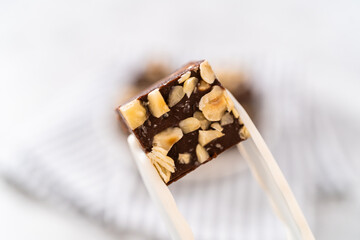 Chocolate hazelnut fudge