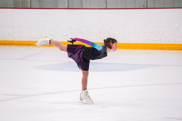 Figure skating practice