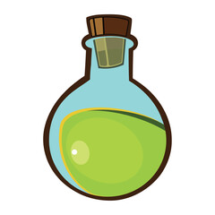 chemical flask liquid