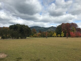 autumn in the mountains