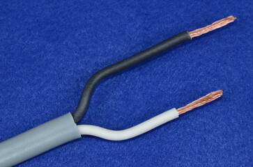 ビニルキャブタイヤコード VCTFK 2.0㎟×2芯