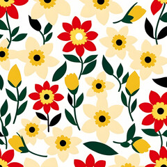 seamless floral pattern