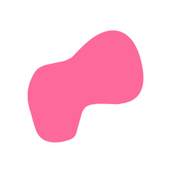 pink fluid blob
