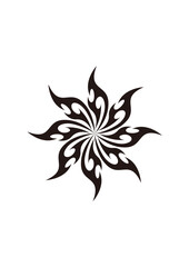 トライバル フラワー