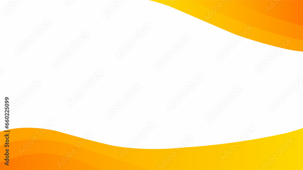 Wall mural abstract background vector illustration. simple background with orange gradient color. abstract back