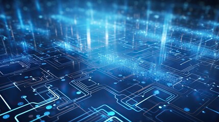 digital abstract background Circuit chip concept