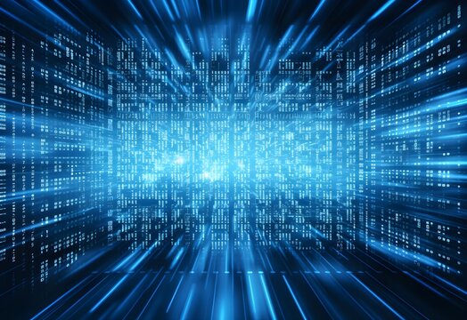 This captivating image showcases a computer monitor displaying lines of intricate code, vividly representing the dynamic and ever-evolving world of software development and data processing