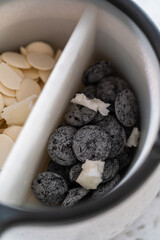 Halloween chocolate-covered pretzel rods