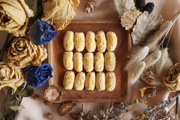 Delight in the Timeless Elegance of Kaastengel, Traditional Dutch Cheese Cookies