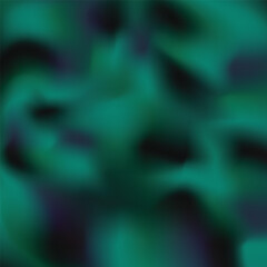 abstract colorful background. black teal night space dark halloween cold color gradiant illustration. black teal color gradiant background.4K black teal gradient background with noise	
