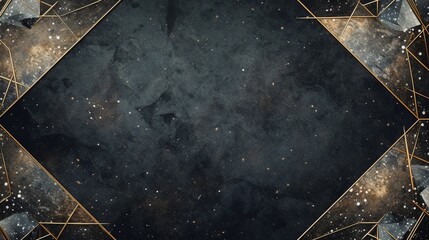 space for text on textured background surrounded by decorative diamonds, background image, AI generated