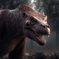 bear dinosaur highresolution ultrarealistic cinema 8k HD 
