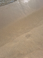 sea ​​water and sand beach