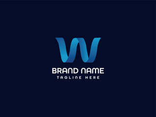 w letter logo