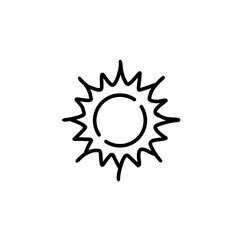 Sun icon