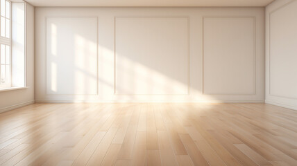 Obraz premium Empty room interior design open space with white walls