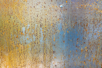 Industrial rusty background old grunge rusty zinc wall for textured background old rusty galvanized rust and scratched steel texture corrugated iron siding vintage background